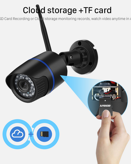1080P HD Wireless Security Indoor Outdoor Waterproof Camera