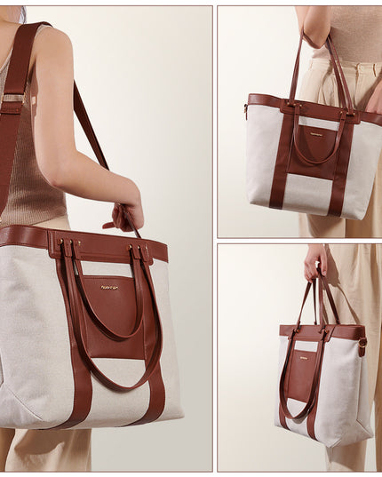 Canvas Tote Diaper Bag