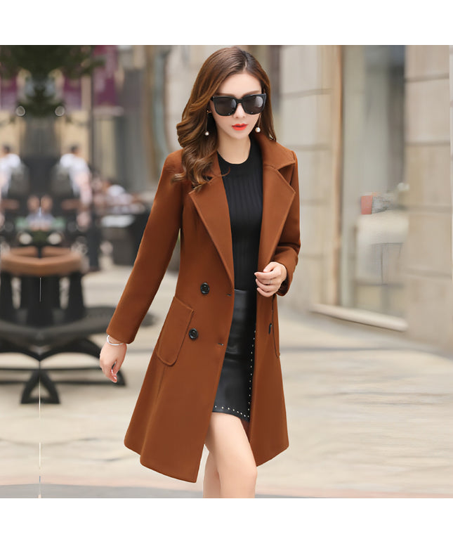 Vintessa™ – Eleganter Tweed-Windbreaker für Damen