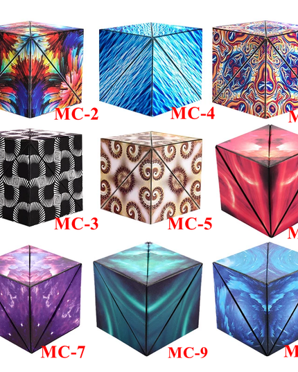 3D Changeable Magnetic Magic Cube For Kids Puzzle Cube Antistress Toy