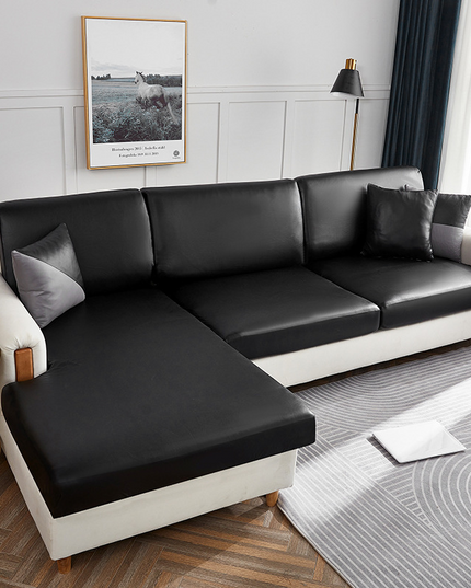 LuxFit™ – Elastic Waterproof Leather-Style Sofa Slipcover