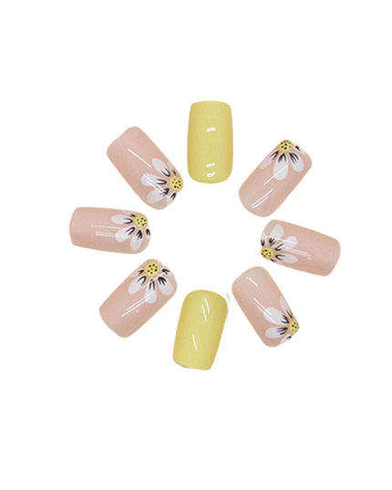 Press On Nails Kit with Glue and gel stickers Reusable Tips
