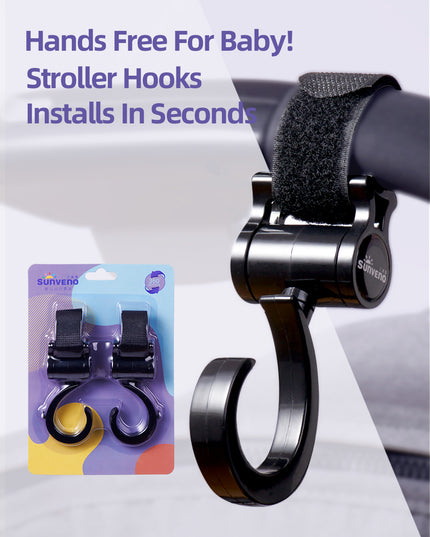 Universal Stroller Hooks 2 Pack