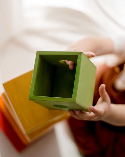 QToys Australia (USA) Rainbow Nesting Boxes