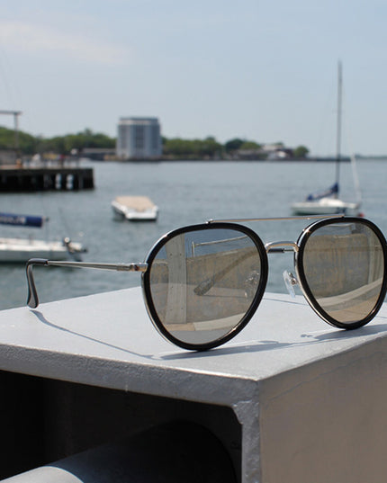 Jase New York Stark Sunglasses in Silver