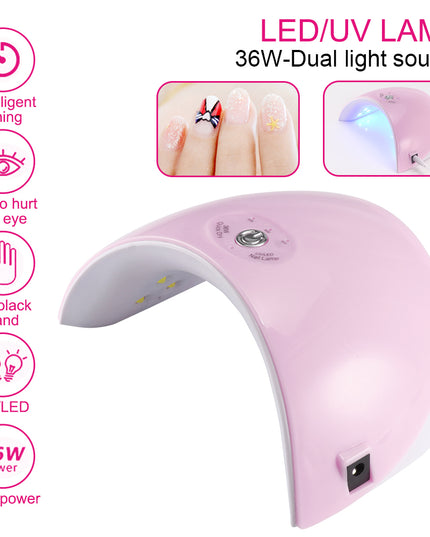 Automatic Sensing 36W LED Nail Polish Dryer Lamp