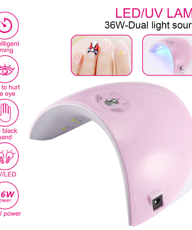 Automatic Sensing 36W LED Nail Polish Dryer Lamp