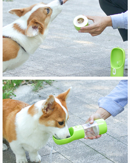 Portable Pet Food & Water Bottle