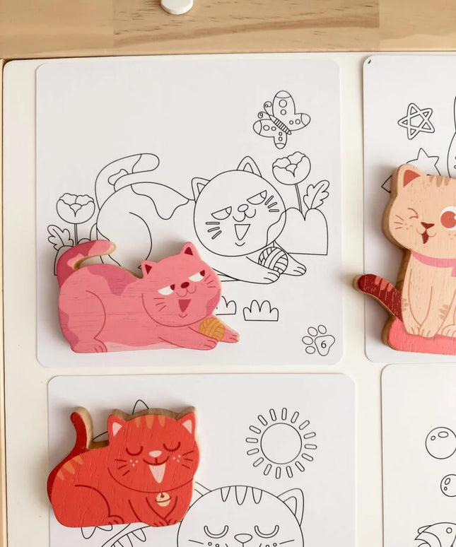 QToys Australia (USA) Cat play set & colouring