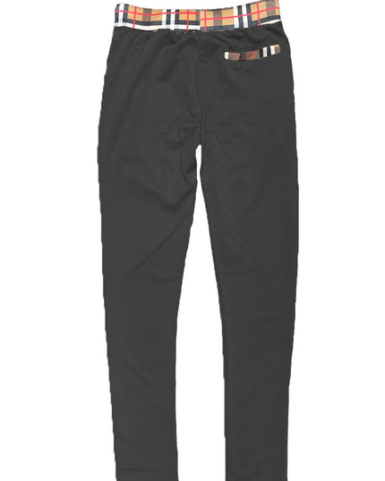 Checkered Polo and Pant Set
