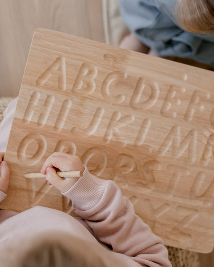 QToys Australia Capital letter lacing board