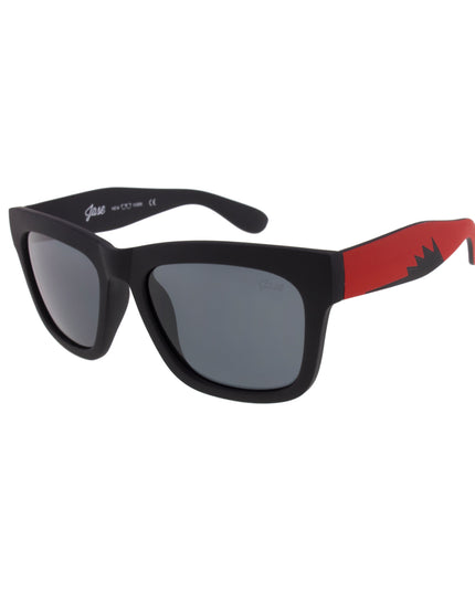 Jase New York Avery Sunglasses in Fire Red