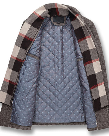 Men's Winter Coats Thick Cotton Wool Jackets