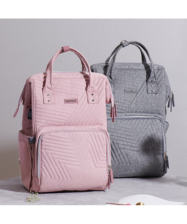 Quilted Diaper Baby Backpack