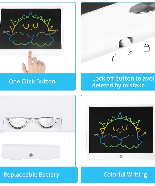 LCD Writing Tablet 15 Inch Kids Drawing Board