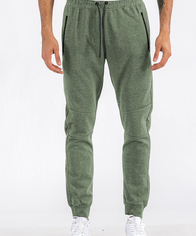 HEATHERED COTTON SWEATS