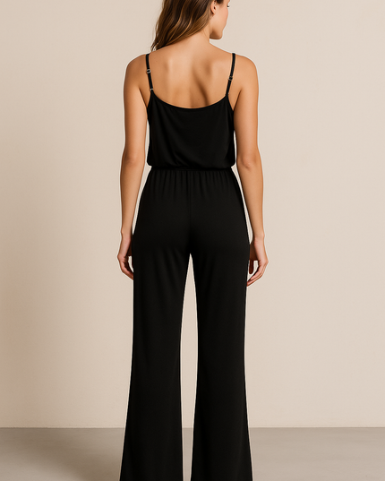 Women's suspenders jumpsuit