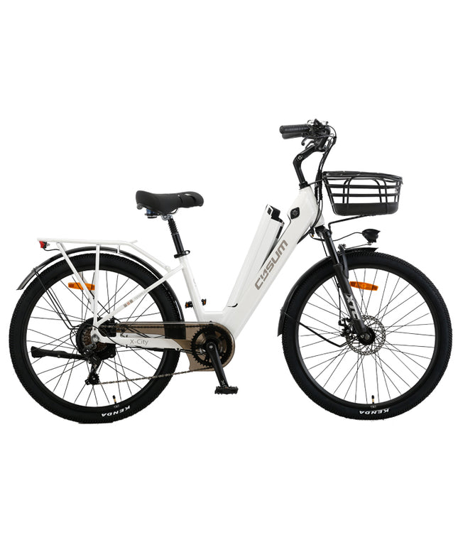 CYSUM X-City women e bike - 26 inch aluminum, 250w 10Ah, speed 25km/h,