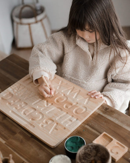 QToys Australia Capital letter lacing board
