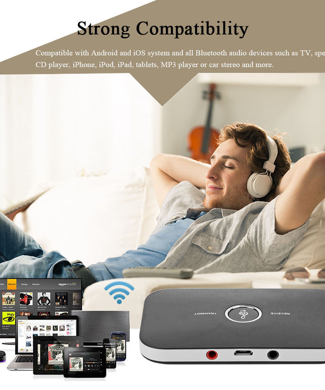 2 in 1 Bluetooth 4.1 Audio Transmitter & Receiver