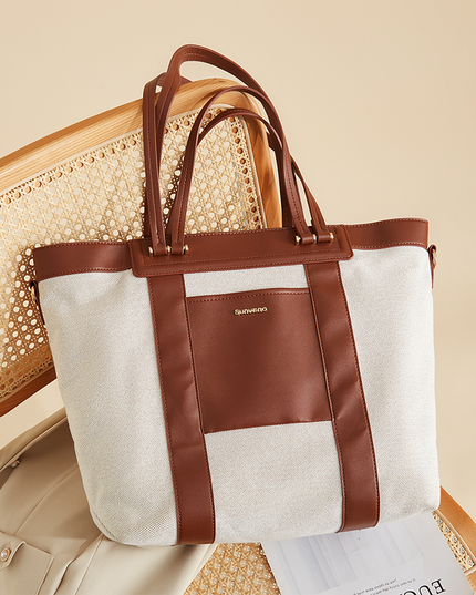 Canvas Tote Diaper Bag