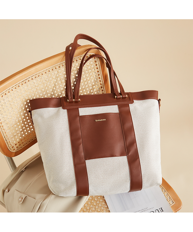 Canvas Tote Diaper Bag