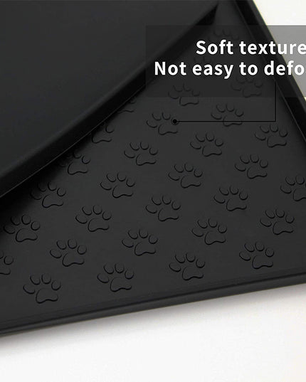 Non-Slip Waterproof Pet Food Mat Silicone Pet Food Drinking Mat