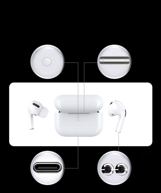 Third Generation BestPods Pro Bluetooth Earphones With ANC For iPhone