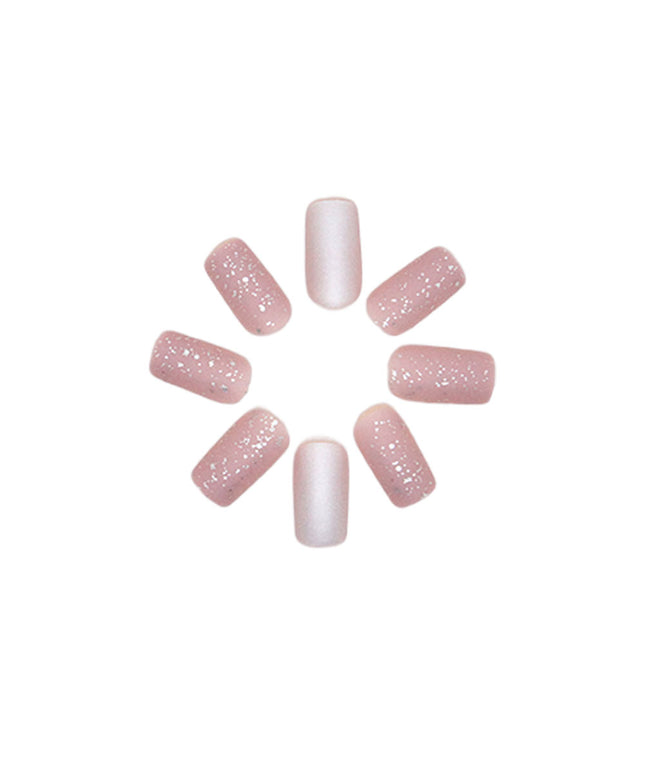 Press On Nails Kit with Glue and gel stickers Reusable Tips