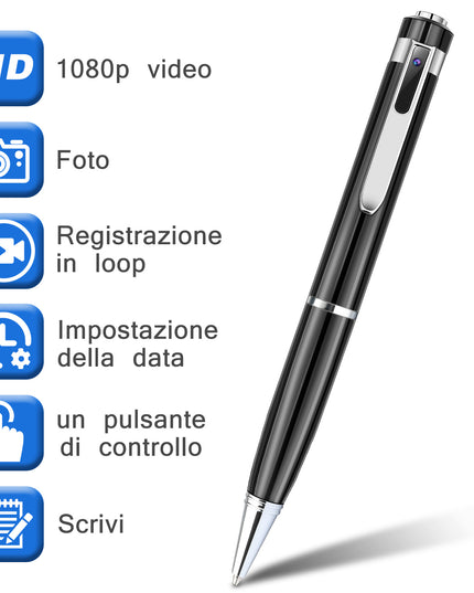 1080P HD Mini Camcorder Sports DV DVR Camcorder Hidden Camera Pen