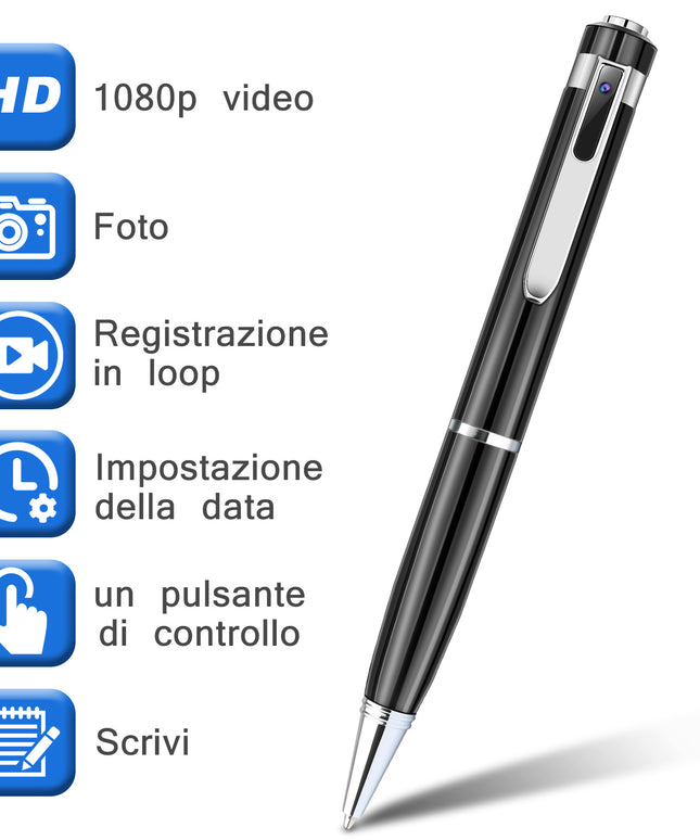 1080P HD Mini Camcorder Sports DV DVR Camcorder Hidden Camera Pen