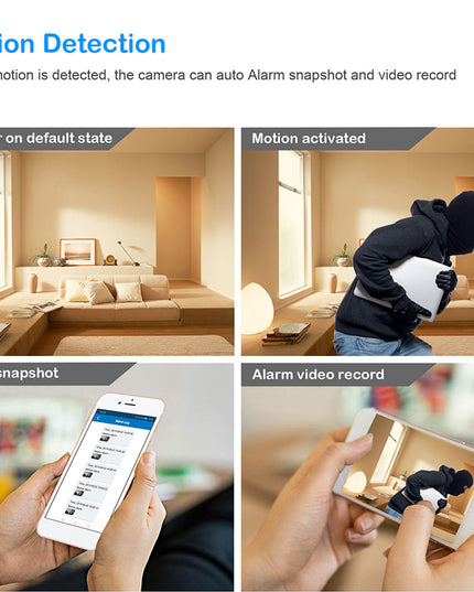 1080P HD Wifi USB Camera with Night Vision Motion Detection
