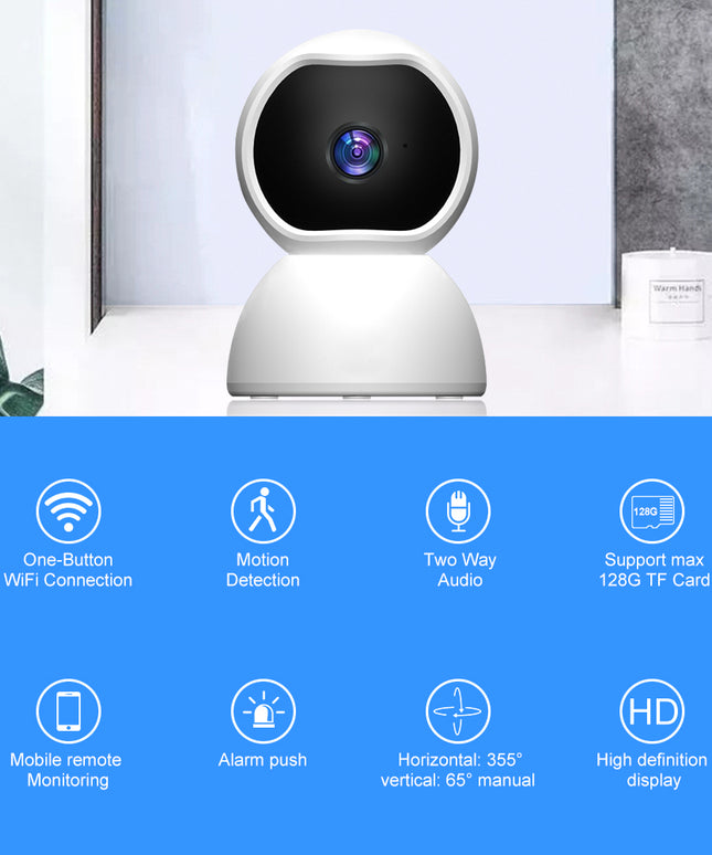 1080P Home Security Indoor Wireless IP Camera