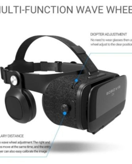 Dragon VR Gaming 3D Stereo Headset with Bluetooth Gaming Controller
