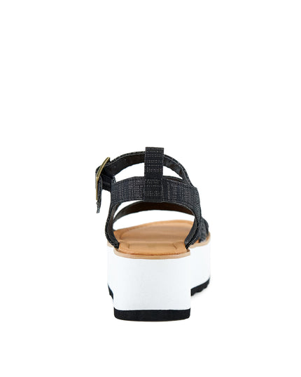 Women's Platform Sandal Kauai Sparkle-Black