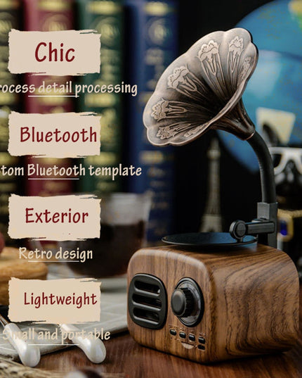 Retro Radio Wireless Mini Portable Bluetooth Stereo Speaker