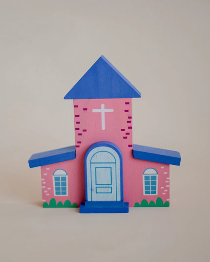 QToys Australia (USA) Street Buildings Set Of 4