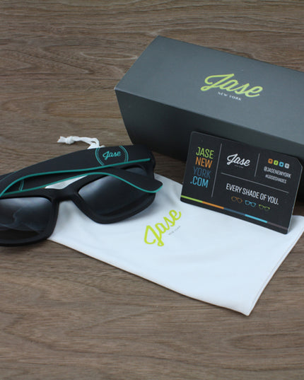 Jase New York Avery Sunglasses in Aqua