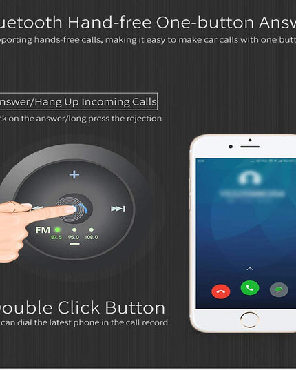 Car USB FM Transmitter Bluetooth FM Receiver