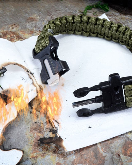Outdoor Multifunction Survival Bracelet
