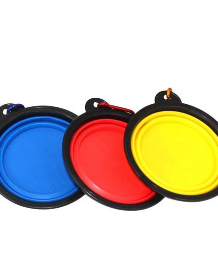 COLLAPSIBLE SILICONE TRAVEL PET BOWL