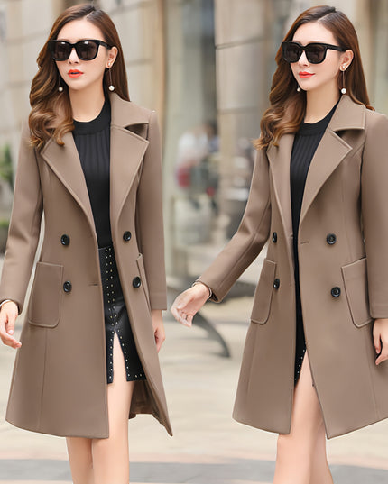 Vintessa™ – Eleganter Tweed-Windbreaker für Damen