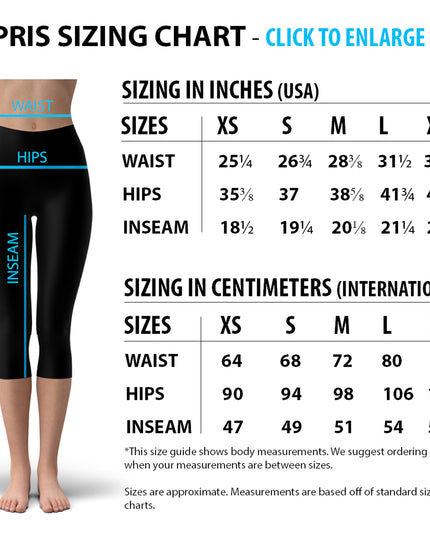 Womens Striped Lines Sports Brown Capri Leggings