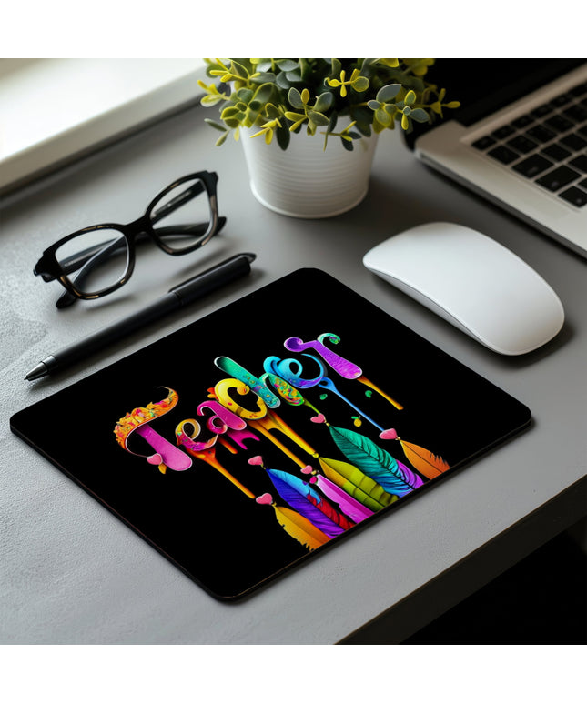 School Teacher Non-Slip Computer Mousepad Mouse Pad