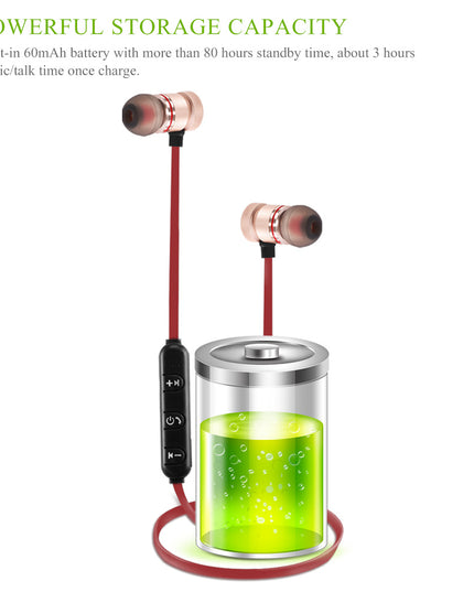 Wireless Bluetooth 4.0 Headset Sports Earphones