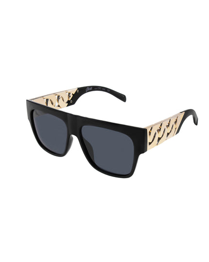 Jase New York Cache Sunglasses in Matte Black