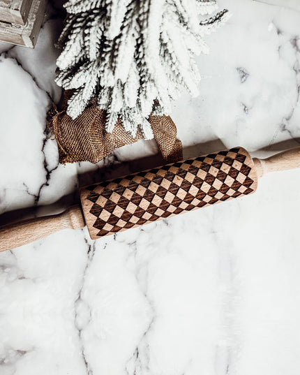 Courtly Check Rolling Pin