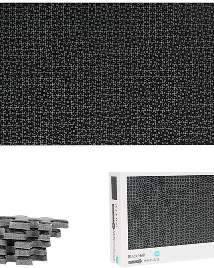 1000 Pieces Black Hell Puzzle for Adults Kids