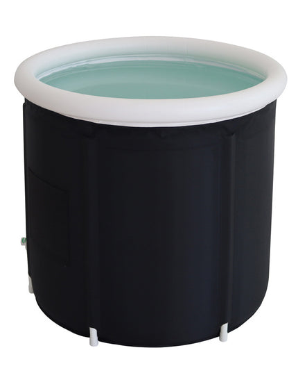 Folding Bath Bucket Black Bath Bucket Adult Thickened Bath Tub