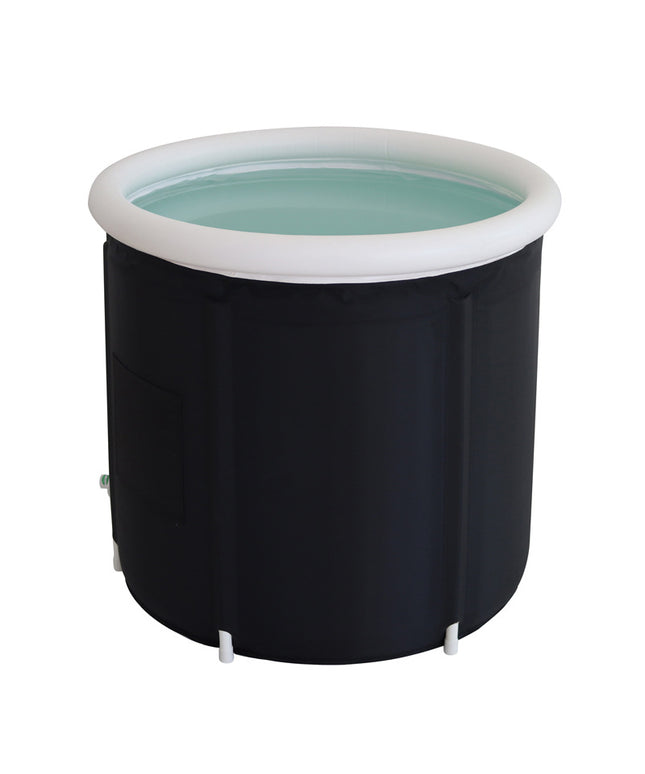 Folding Bath Bucket Black Bath Bucket Adult Thickened Bath Tub